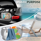 Collapsible Laundry Hamper Basket,Pop Up Mesh Foldable Bag for Laundry Room - Image 5