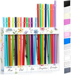 Qinyoung Acrylic Straw Holder for Cabinet Door,Floral,Large,White by Qinyoung