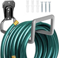PeoMev Garden Hose Holder Metal Garden Hose Reel Wall Mounted Hose Hanger by PeoMev