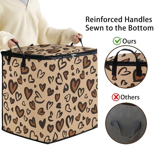2pcs blanket storage bag for under bed,closet organizers 95L - Image 4