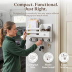 Key Shelf Mail Holder White - Image 7