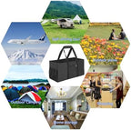 Extra Large Utility Tote Bag - Reusable Grocery Bags Foldable Heavy Duty - Image 7