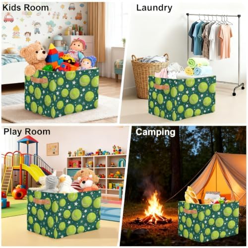 Star Storage Basket Toy Storage Bins Collapsible Cube Organizer - Image 5