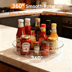 8 Pack Lazy Susan 10 inch Turntable for Spice Organization - Image 5