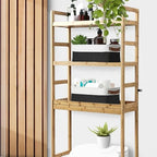 DECOMOMO Narrow Storage Bins, Small Storage Baskets for Shelves 4 Pack - Image 5