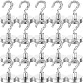 DIYMAG Magnetic Hooks 20pcs 120lbs Cruise Essentials 2026 Magnet Hook by DIYMAG