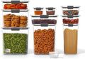 Rubbermaid Brilliance Pantry 10 Piece Set, Clear and Airtight Food and Pantry Storage Containers by Unknown
