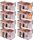 BlissTotes Moving Bags, 93L 8-Pack Storage Bags, Moving Boxes | Moving Box Heavy Duty Extra Large, Moving Totes with Zipper, Large Packing Bag with Reinforced Handles, Packaging Moving by BlissTotes