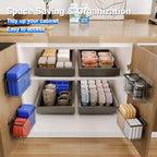 MUSTORN 3 Pack Adhesive Cabinet Door Organizer, Lid Organizers Inside Cabinet Food Container/Tumbler Lid Organizer and Storage Cup Lids Holder for Kitchen & Bathroom Wall Mounted(Black) - Image 3
