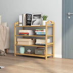 UDEAR Bamboo Shoe Rack 4-Tier Shoe Storage Organizer Entryway Shoe Shelf - Image 4