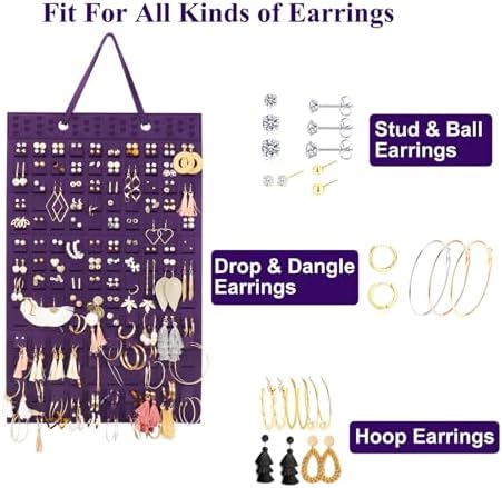 RESOVO Hanging Earrings Organizer & Holder 1 Pack - Image 3