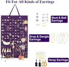 RESOVO Hanging Earrings Organizer & Holder 1 Pack - Image 3