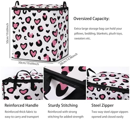 2pcs blanket storage bag for under bed,closet organizers 95L - Image 3