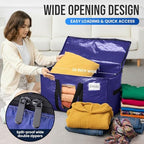TAILI 2 Pack Dark Blue XXL Moving Bags,Storage Bags with Visible Window - Image 5