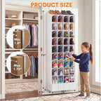 Ofiray-home Over the Door Shoe Organizer, 30-40 Pairs - Image 4