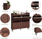 ChooChoo Shoe Storage Cabinet with 4 Flip Drawers and Deodorizer - Image 5