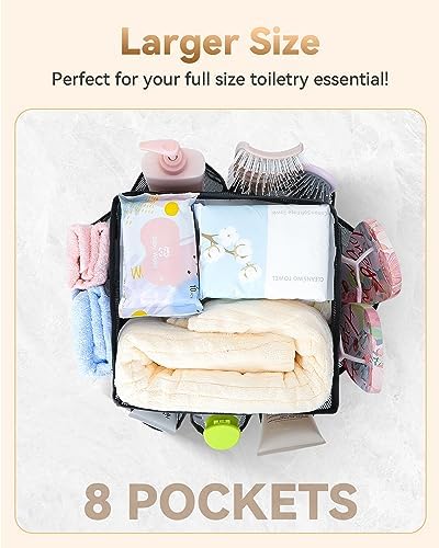 Temede Mesh Shower Caddy Portable for College Dorm Room Essentials - Image 3