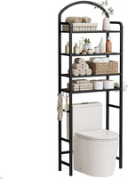 4-Tier Over The Toilet Storage, Bathroom Organizer by Cerlyunzan