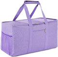 Extra Large Utility Tote Bag - Reusable Grocery Bags Foldable Heavy Duty by XINFULLWOL