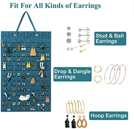 RESOVO Hanging Earrings Organizer & Holder 1 Pack - Image 3