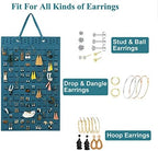 RESOVO Hanging Earrings Organizer & Holder 1 Pack - Image 3
