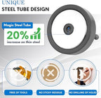 Neosmuk Magnetic Hooks Steel Tube Design for Cruise,100lb+ Grey,10 Pack - Image 3