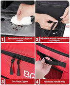 Golf Trunk Organizer, 2-Layer Storage with Golf Accessories - Image 4