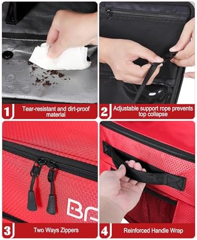 Golf Trunk Organizer, 2-Layer Storage with Golf Accessories - Image 4