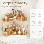 Corner Counter Organizer, 2 Tier Bathroom & Kitchen Storage Tray - Image 5