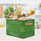 Green Field Storage Basket Toy Storage Bins Collapsible Cube Organizer - Image 7