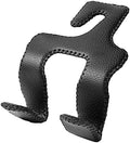 Car Headrest Hooks for Purses and Bags, Upgraded 2 in 1 Cars Back Seat Head Rest Hanger Vehicle Leather Organizer Storage Holder Hook Matching Cars Interior, 1-Pack, Black by LANVRION