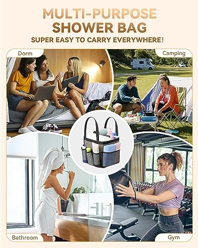 Temede Mesh Shower Caddy Portable for College Dorm Room Essentials - Image 6