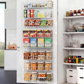 ElegantArray 8-Tier Pantry Door Organizer, White by Unknown