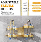 GAOKASE Aluminum Shower Caddy Hanging, Never Rust Shower Organizer - Image 5