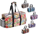 Extra Large Utility Tote Bag - Reusable Grocery Bags Foldable Heavy Duty by XINFULLWOL