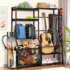 Garage Sports Equipment Organizer, Golf Bag Storage Rack - Image 5