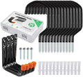 12 Pcs Heavy Duty Garage Bike Storage and Utility Hooks-5.7" & 4.5" by Etoolia