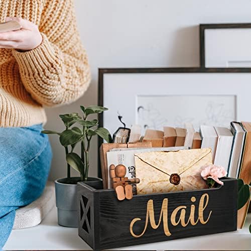 Wooden Mail Organizer Countertop - Image 2