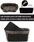 LEXSION Felt Purse Organizer Insert, Tote Bag Shaper Dividers with 5 Sizes - Image 2