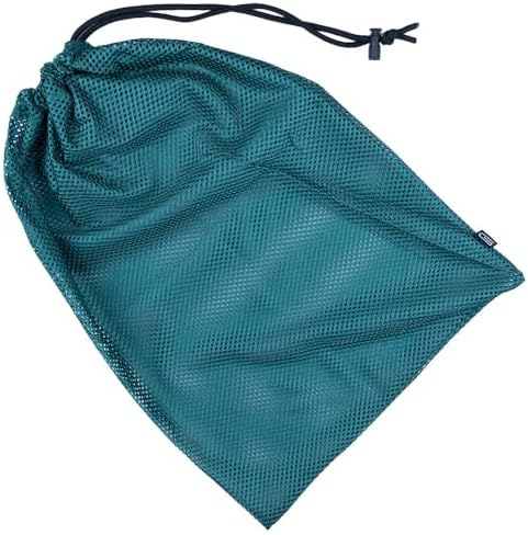 Golberg Mesh Bag - 12 x 18 Inches – Use for Laundry, Beach Days, & Even Camping (Hunter Green) by Golberg