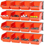 Ultrawall Wall Mounted Storage Bins, Plastic Hanging Storage Organizer Bins by UltrawallGarageToolsOrganizer