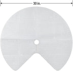 Smooth Top EasyLiner Lazy Susan Liner Kit – Easy-to-Install Circular Non-Slip Lazy Susan Shelf Liner, Kitchen Cupboards and Shelves, 30 in Diameter, White, 2-Pack - Image 8