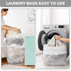 Goodpick 2-Pack Rolling Laundry Basket with Removable Wash Bag, 75L - Image 5