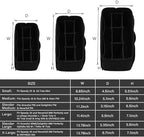 ZTUJO Purse Organizer Insert, Felt Bag Organizer For Handbag Purse Organizer, 13 Colors, 6 Size (Slender Medium, Black) - Image 2