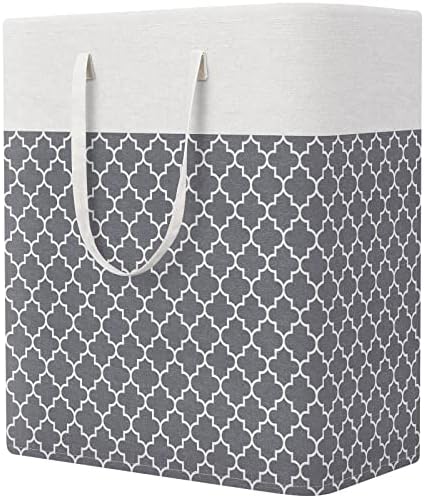 StorageRight Laundry Basket Hamper, 100L Clothes Storage, Clover Grey by StorageRight