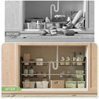 Under Sink Organizers and Storage,Expandable under cabinet organizer Shelf - Image 4