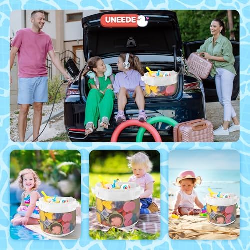 UNEEDE Bath Toy Organizer,4.15 Gallons Bathtub Toy Storage Organizer - Image 6