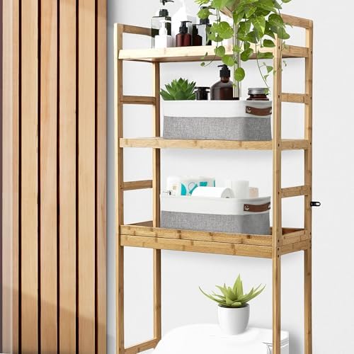 DECOMOMO Narrow Storage Bins, Small Storage Baskets for Shelves 4 Pack - Image 6