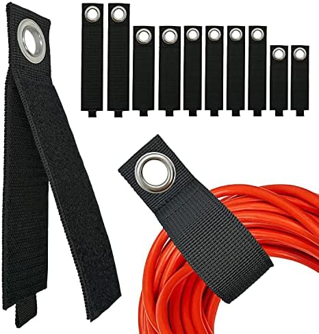ZTSXLLIM Extension Cord Organizer, Heavy Duty Storage Straps 10 Pack - Image 2