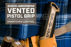 Spec Ops Tools Utility Knife for Cutting Drywall, Roofing & Jobsite Materials, Includes 5 Blades in Handle Storage, Retractable Blade - Image 2